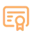 Ícone de certificado